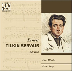Tilkin-Servais - Airs - Mélodies i gruppen CD hos Bengans Skivbutik AB (2016222)