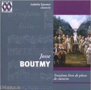 Boutmy - Troisième Livre De Pièces De Clavec i gruppen CD hos Bengans Skivbutik AB (2016226)