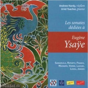 Various Composers - Les Sonates Dédiées À Eugène Ysaÿe i gruppen CD hos Bengans Skivbutik AB (2016229)