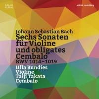 Bach - Sechs Sonaten For Violine i gruppen CD hos Bengans Skivbutik AB (2016272)