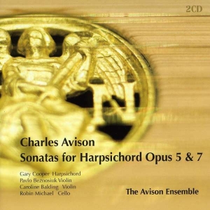 Avisoncharles - Sonatas For Harpsichord Opus 5 & 7 i gruppen CD hos Bengans Skivbutik AB (2016527)