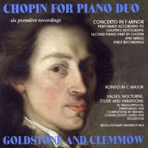 Chopinfrederic - Chopin For Piano Duo i gruppen CD / Klassisk hos Bengans Skivbutik AB (2016628)