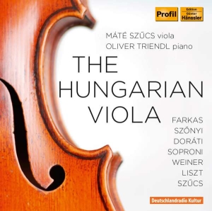 Various Composers - The Hungarian Viola i gruppen CD / Klassisk hos Bengans Skivbutik AB (2016901)