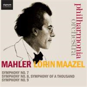 Mahler Gustav - Symphonies Nos. 7-9 i gruppen CD hos Bengans Skivbutik AB (2017044)