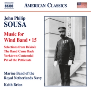 Sousa J P - Music For Wind Band, Vol. 15 i gruppen CD hos Bengans Skivbutik AB (2017072)