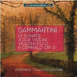 Sammartini G B - 12 Sonatas i gruppen CD hos Bengans Skivbutik AB (2017109)