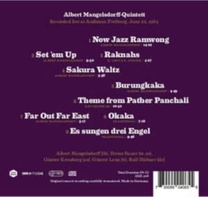 Albert Mangelsdorff Quintett - Legends Live i gruppen CD hos Bengans Skivbutik AB (2017452)