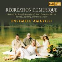 Leclair / Marais / Rameau - Récréation De Musique i gruppen CD hos Bengans Skivbutik AB (2017455)