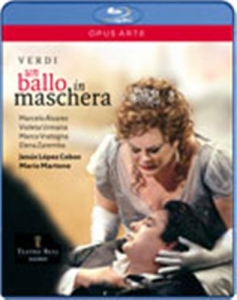 Verdi - Un Ballo In Maschera (Blu-Ray) i gruppen Externt_Lager / Naxoslager hos Bengans Skivbutik AB (2035205)
