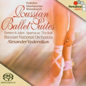 Prokofieff/Khatchaturian - Russische Ballettsuiten i gruppen Externt_Lager / Naxoslager hos Bengans Skivbutik AB (2036324)