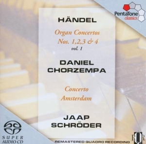 Händel - Orgelkonzerte Vol.1 i gruppen Externt_Lager / Naxoslager hos Bengans Skivbutik AB (2036365)