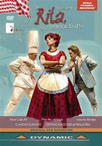 Donizetti - Rita Ou Le Mari Battu i gruppen DVD & BLU-RAY hos Bengans Skivbutik AB (2036452)