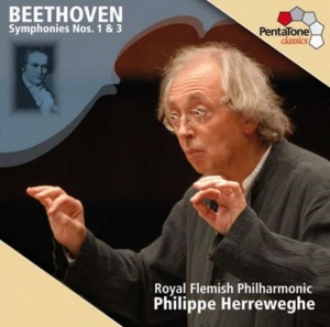 Beethoven - Sinfonien 1+3 i gruppen Musikk / SACD / Annet hos Bengans Skivbutik AB (2036510)