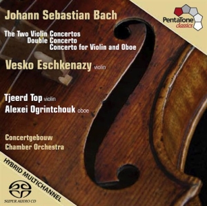 Bach - Concerto Für 2 Violinen/Violinkonze i gruppen Externt_Lager / Naxoslager hos Bengans Skivbutik AB (2036576)