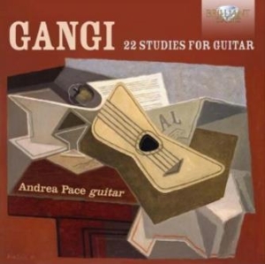 Gangi Mario - 22 Studies For Guitar i gruppen CD / Klassisk hos Bengans Skivbutik AB (2037416)