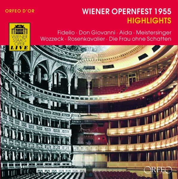 Various - Vienna Opera Festival 1955, Highlig i gruppen CD / Toppselgere hos Bengans Skivbutik AB (2040960)