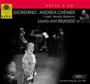 Giordano Umberto - Andrea Chénier i gruppen CD / Klassisk hos Bengans Skivbutik AB (2040971)