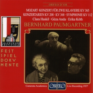 Mozart W A - Piano Concerto No. 10 For 2 Pianos i gruppen CD hos Bengans Skivbutik AB (2042669)
