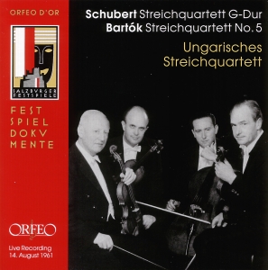 Schubert Franz - String Quartet No. 15 i gruppen CD hos Bengans Skivbutik AB (2042691)
