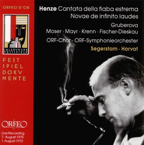 Henze H W - Cantata Della Fiaba Estrema i gruppen CD / Klassisk hos Bengans Skivbutik AB (2042696)