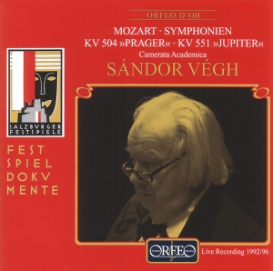 Mozart W A - Symphonies Nos. 38 & 41 i gruppen CD / Klassisk hos Bengans Skivbutik AB (2043766)