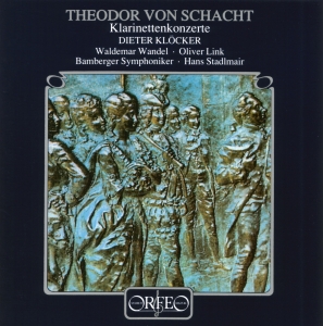 Schacht Theodor Von - Clarinet Concertos i gruppen CD hos Bengans Skivbutik AB (2044530)