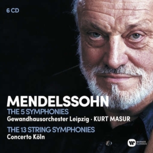 Kurt Masur - Mendelssohn: The Complete Symp i gruppen CD hos Bengans Skivbutik AB (2062505)