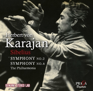 Herbert Von Karajan - Sibelius: Symphonies No. 2 & 4 i gruppen CD hos Bengans Skivbutik AB (2070016)
