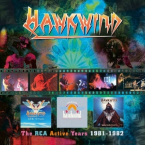 Hawkwind - Rca Active Years 1981-1982 i gruppen CD / Pop-Rock hos Bengans Skivbutik AB (2070819)