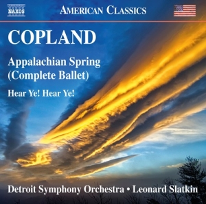 Detroit Symphony Orchestra / Slatki - Appalachian Spring i gruppen CD hos Bengans Skivbutik AB (2071650)