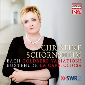 Schornsheim Christine - Goldberg Variations & La Capriccios i gruppen CD hos Bengans Skivbutik AB (2072052)