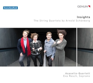 Asasello-Quartett / Resch Eva - Insights i gruppen CD hos Bengans Skivbutik AB (2072076)