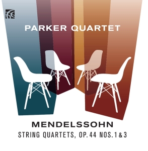 Parker Quartet - String Quartets Op. 44, Nos. 1 & 3 i gruppen CD hos Bengans Skivbutik AB (2072122)