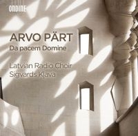 Latvian Radio Choir / Klava Sigvar - Da Pacem Domine i gruppen CD hos Bengans Skivbutik AB (2072129)
