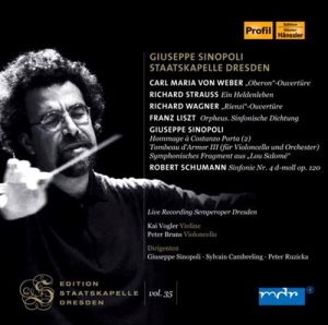 Staatskapelle Dresden / Sinopoli G - Giuseppe Sinopoli i gruppen CD hos Bengans Skivbutik AB (2072152)