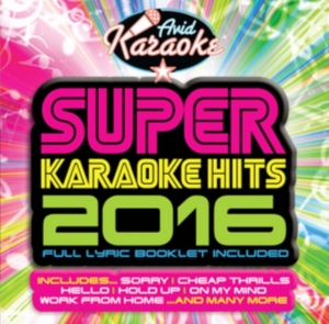 Blandade Artister - Super Karaoke Hits 2016Á i gruppen CD hos Bengans Skivbutik AB (2103313)