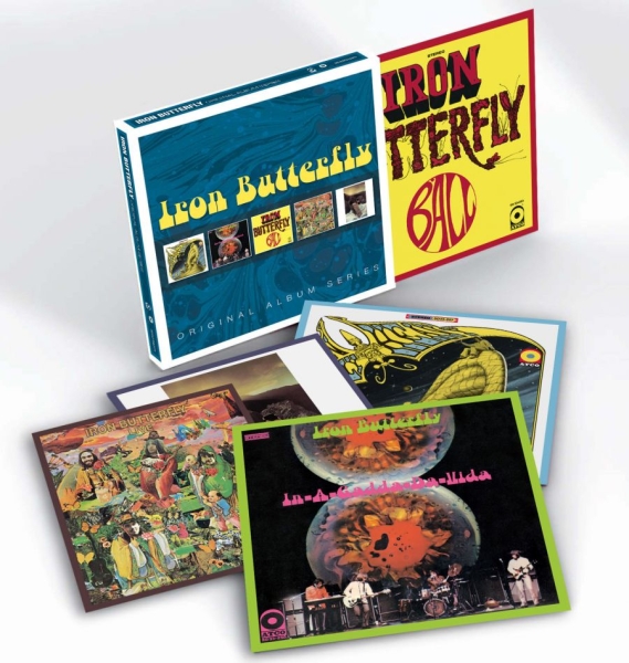 Iron Butterfly - Original Album Series i gruppen CD / Toppselgere hos Bengans Skivbutik AB (2116816)