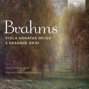 Sara Mingardo Luca Sanzo Maurizio - Viola Sonatas Op.120, 2 Gesange Op. i gruppen CD hos Bengans Skivbutik AB (2246092)