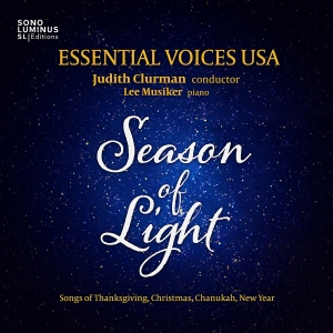 Essential Voices Usa Judith Clurma - Season Of Light: Songs Of Thanksgiv i gruppen CD hos Bengans Skivbutik AB (2246098)