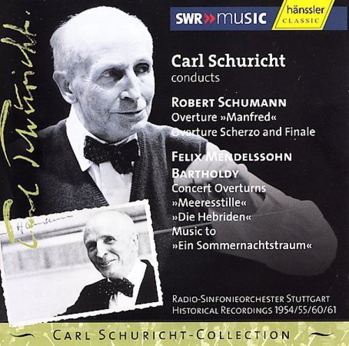 Mendelssohn-Bartholdy Schumann - Overtures i gruppen CD / Klassisk hos Bengans Skivbutik AB (2250740)