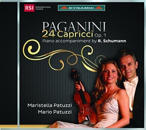 Maristella Patuzzi Mario Patuzzi - 24 Capriccio, Op. 1 i gruppen CD hos Bengans Skivbutik AB (2253525)