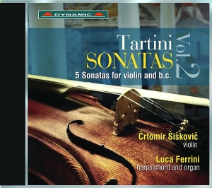 Crtomir Siskovic Luca Ferrini - 5 Sonatas For Violin i gruppen CD hos Bengans Skivbutik AB (2253527)
