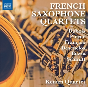Kenari Quartet - French Saxophone Quartets i gruppen CD hos Bengans Skivbutik AB (2253547)