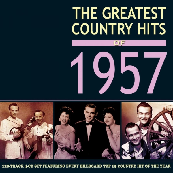 Various Artists - Greatest Country Hits Of 1957 i gruppen CD / Toppselgere hos Bengans Skivbutik AB (2253766)