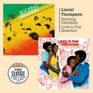 Linval Thompson - Rocking Vibration & Love Is The Que i gruppen CD hos Bengans Skivbutik AB (2255066)
