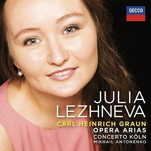 Lezhneva Julia - Graun Arias i gruppen CD / Klassisk hos Bengans Skivbutik AB (2262779)