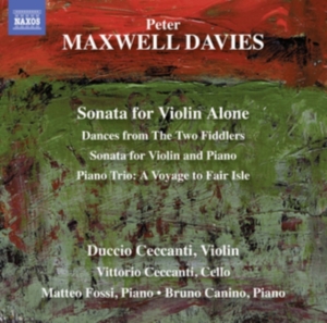 Duccio Ceccanti Vittorio Ceccanti - Sonata For Violin Alone i gruppen CD hos Bengans Skivbutik AB (2279383)