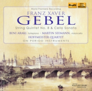 Hoffmeister Quartet Beni Araki Ma - String Quintet No. 8 & Cello Sonata i gruppen CD hos Bengans Skivbutik AB (2279608)
