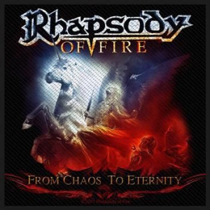 Rhapspdy Of Fire - Patch From Chaos To Eternity i gruppen MERCH hos Bengans Skivbutik AB (2284927)