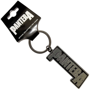 Pantera_Logo_Keychain - Logo Keychain i gruppen Minishops / Pantera hos Bengans Skivbutik AB (2287042)